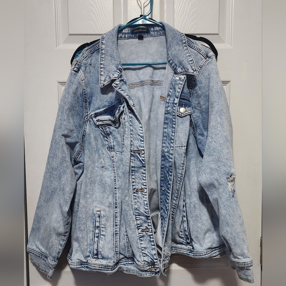 Lane Bryant Jackets & Blazers - Lane Bryant Light Blue Jean Jacket